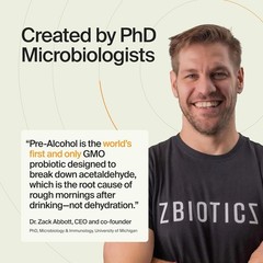 Feel Better After Drinking, Wake Up Refreshed, Science-Backed, Patented Probi…