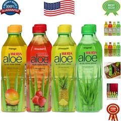 8-Pack Aloe Vera Beverage Collection – , Mango, Strawberry & Pineapple