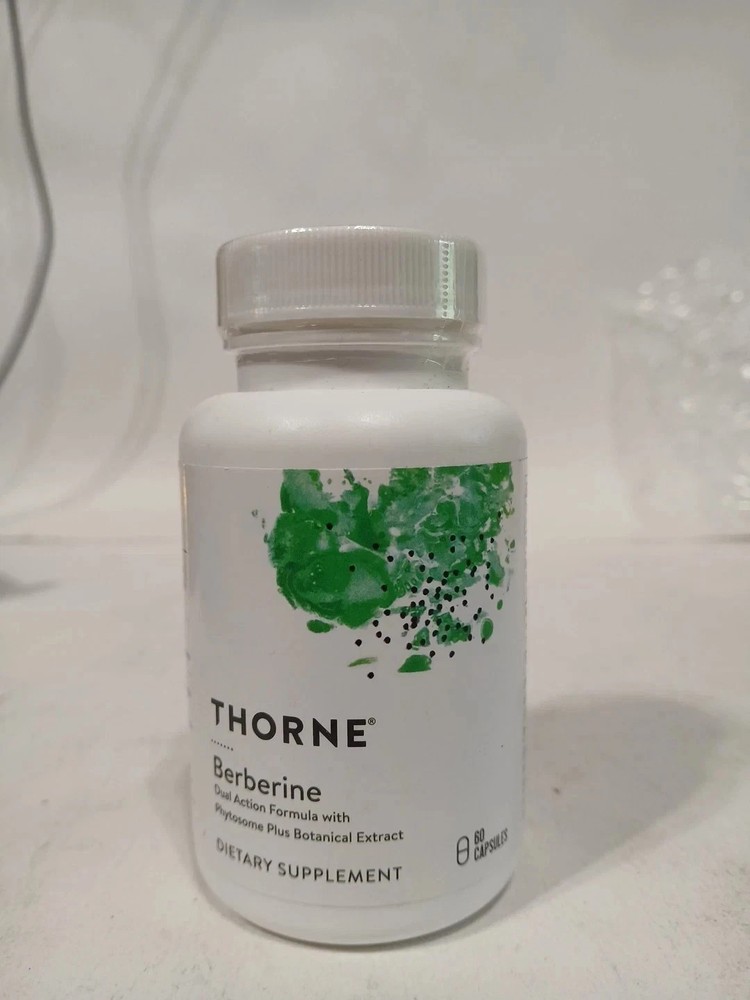 Thorne, Berberine, 1,000 mg per serving, 60 Capsules.pack of 1