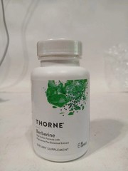 Thorne, Berberine, 1,000 mg per serving, 60 Capsules.pack of 1