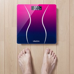 Portable Digital Scale with kg lb Unit Switch & Overload Low Battery Indication