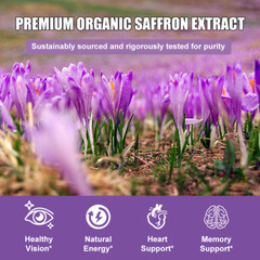 Pure Saffron Extract 88.5mg – Supports Healthy Weight Loss – 120 Capsules