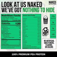 Nutrition Pea – Pea Protein Isolate – Plant Based, Vegetarian & Vegan Prot