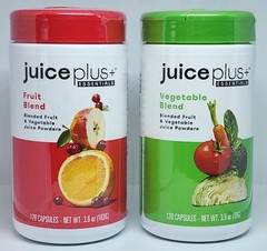 Juice Plus Vegetable & Fruit Blends 240 Capsules 2 Mo Supply 01/2028 New Sealed