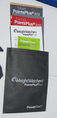 Weight Watchers PointsPlus Powerstart Kit guide, planner, tracker, books & bag
