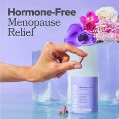 MENO Hormone-Free Menopause Support Capsules Black Cohosh Ashwagandha Relief
