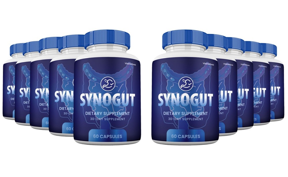 Synogut Capsules, Max Strength Formula, Synogut Supplement Pills (10 Pack)