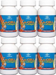 6 bottles Co-Cell Type II Collagen, Chondroitin Sulfate 90 Capsules/bottle
