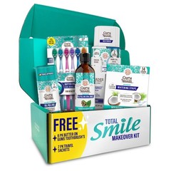 GuruNanda Total Smile Makeover Kit Regular with 5.27 Fl Oz (Pack of 5), Multi