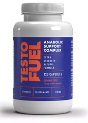 TestoFuel Anabolic Support Complex Testosterone Booster – 120 Capsules