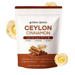 Ceylon Cinnamon Soft Gels 7200Mg Equivalent, Ceylon Cinnamon Softgels