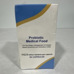 Probiotic Médical food – 60 Capsules- (with out ice pack) – 10/2026
