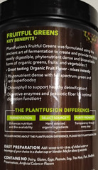 PlantFusion Organic Fruitful Greens Fermented Whole Food Nutrition 8.46 oz. New
