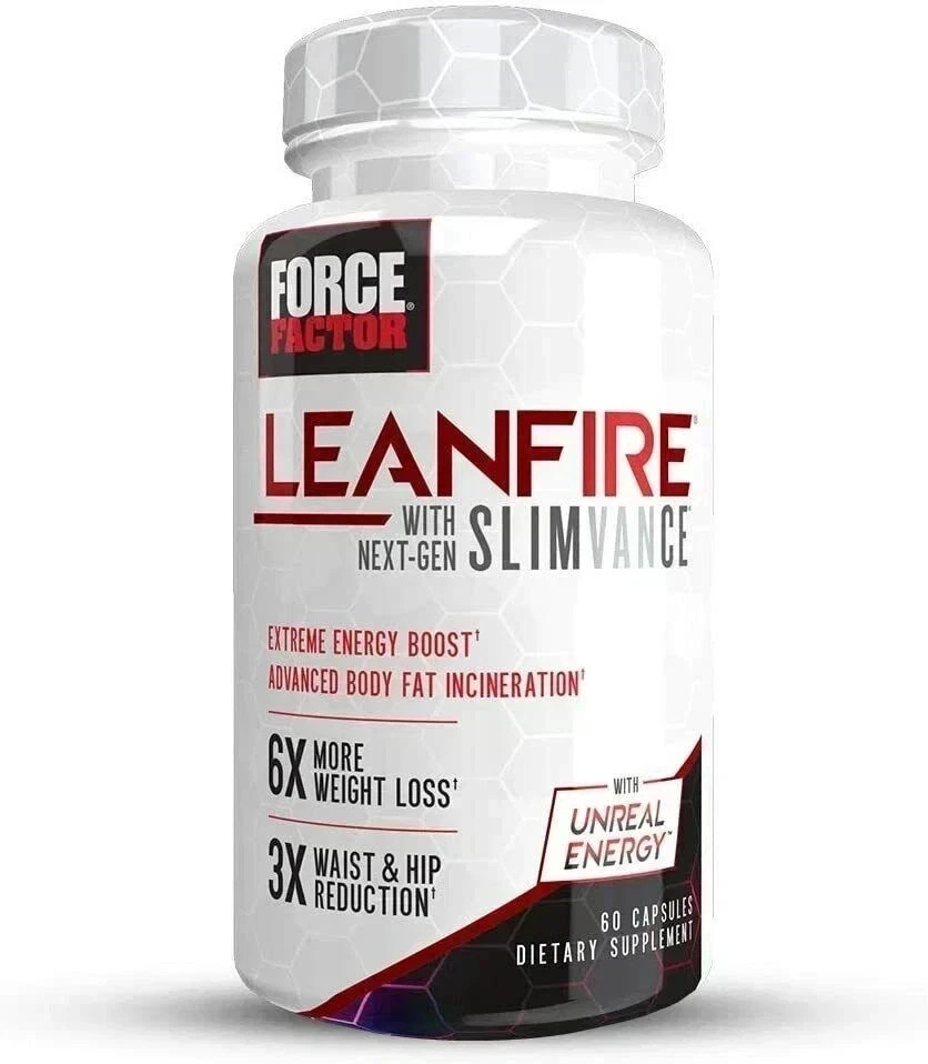 Force Factor LeanFire with Next-Gen Supplement – 60 Capsules