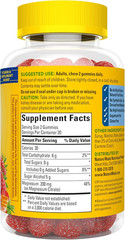 Nature Made Zero Sugar Magnesium Citrate Gummies 200mg Muscle Bone 40ct NEW