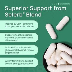 2-Pack Selerb Metaburn Metabolism Supports Berberine Ashwagandha 120 Capsule