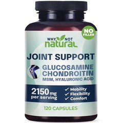 Joint Support Glucosamine Chondroitin MSM Capsules for Mobility & Flexibility