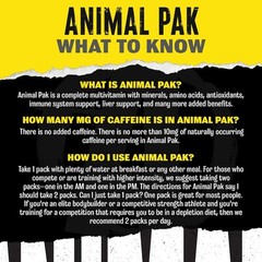 Animal Pak – Convenient Multivitamin for Men & Women Daily All-in-One 44 Count