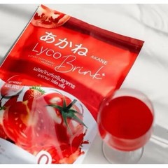 2x Pack AKANE Tomato Glutathione Drink Mix Lycopene Powder Supplement 60 Sachets