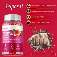 Creatine Monohydrate 100pcs – Promote Muscle Growth and Improves Endurance