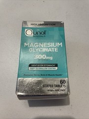 Magnesium Glycinate, 60 Coated Tablets (150 mg per Tablet)