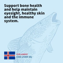 De La Cruz Pure Icelandic Cod Liver Oil 4 FL OZ (2 BOTTLES) Exp. 01/2026