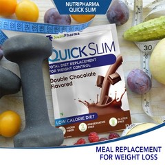 Quick Slim Meal Replacement Shake for Weight Loss, 30 Servings, 20g Protein, …
