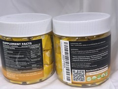 2 Pack- Happyummmm- Colostrum Softchews 60 Ct Each Pineapple EXP 3/27 (box 87)