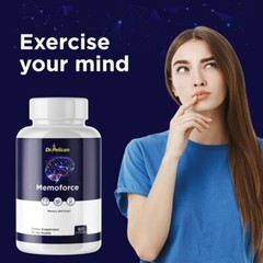 Memoforce- Brain Support- 5 Bottles- 300 Capsules