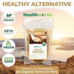 1lb Maca Root Powder Organic Raw Peruvian Premium Ground Energy Booster 16oz