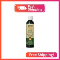 DEVA Vegan Ionic Trace Mineral Drops, Low Sodium, pH Balancing, 96-Day Supply, 8