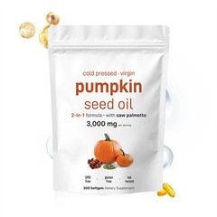 3 package Aged Pumpkin Seed Oil, 300 Softgels, 3000mg Odorless Heart & Immune…