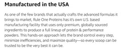 Rule 1 100% R1 100% WHEY ISOLATE 5 lb (76 Servings) Vanilla Cre’me BEST BY 11/26