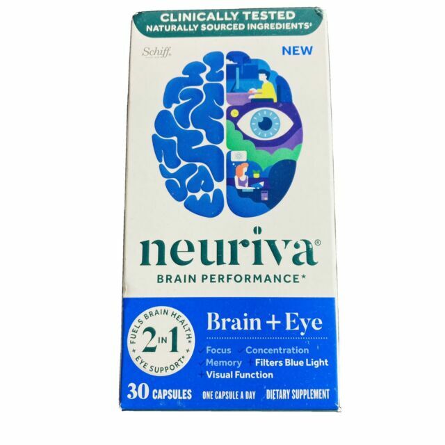 Neuriva Brain and Vision Supplement Tablet – 30 Capsules