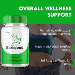 (3 Pack) Barislend Capsules, Barisland Pills Pink Salt 60 Count (Pack of 3)