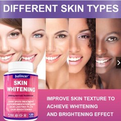 Glutathione Whitening Capsules -120 Caps – Whitening & Brightening – Skin Health