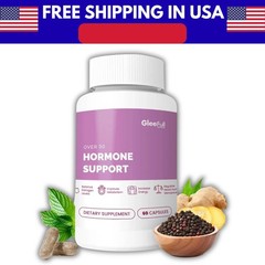 GleeFul Over 30 Hormone Support -Estrogen,Energy,Menopause Support for Women US