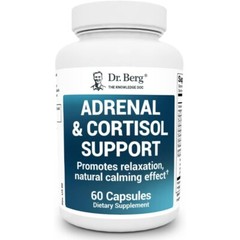 Dr. Berg Adrenal & Cortisol Support – 60 Capsules – New! Exp 5/2026