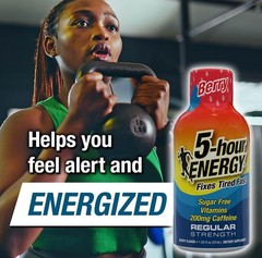 5-hour ENERGY Shot, Regular Strength, Berry 1.93 Ounce, 12 Count