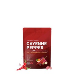 1/2/3pc Softgels Cayenne Pepper Supports Leg Vein, 240 Softge /Bag Supplement