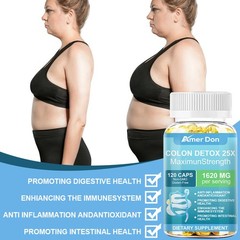 Amer Don Gut Health & Colon Cleanse Formula, Relief from Bloating, Gas