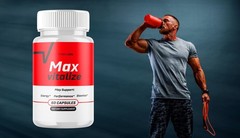 (3 Pack) Max Vitalize Advanced Male Support Supplement MaxVitalize 180 Capsules