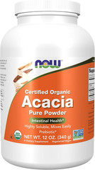 Supplements, Acacia Pure Powder, Certified Organic, Highly Soluble, Mixes Eas…