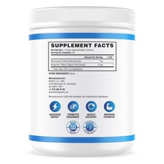 NutraScience Creatine Monohydrate Powder with 10.6 Ounce (Pack of 1)