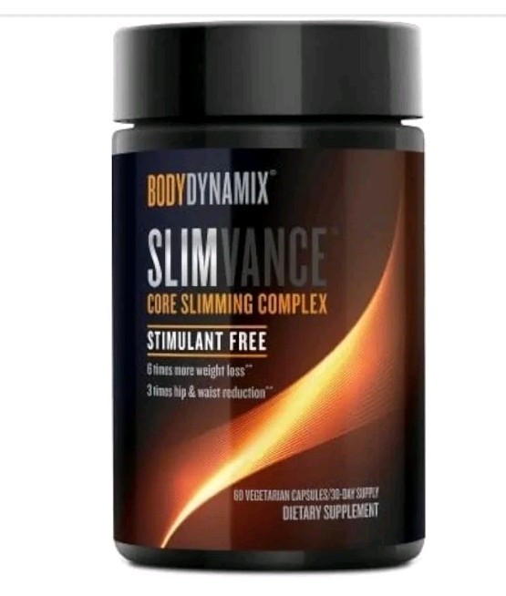 BodyDynamix Slimvance Core Slimming Complex Supplements Supports Reduction Body.