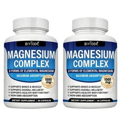 complex Magnesium 1-3PCS supplement: 1000mg of 8-element magnesium, 270 capsules