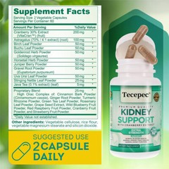 Kidney Support Health Cleanse Support Detox Natural Supplement High Quality