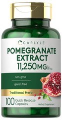 Carlyle Pomegranate Extract | 11250mg | 100 Capsules | 100 Count (Pack of 1)