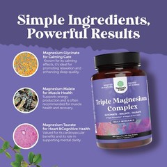 Triple Magnesium Complex Elemental – Magnesium Glycinate Malate Taurate