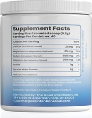 Zero Sugar Hydration Keto Electrolyte Powder All Natural Sugar Free No Fillers